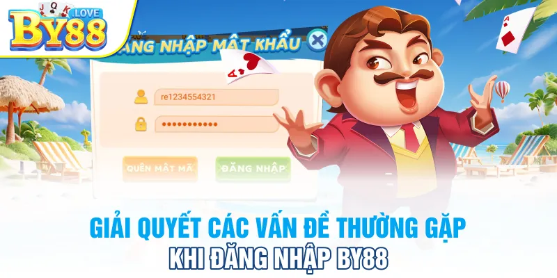 Giải quyết các vấn đề thường gặp khi đăng nhập BY88
