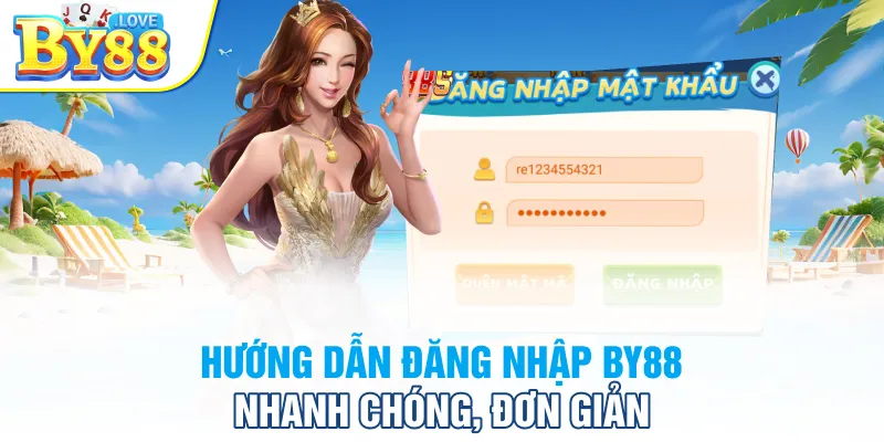 Hướng dẫn đăng nhập BY88 nhanh chóng, đơn giản