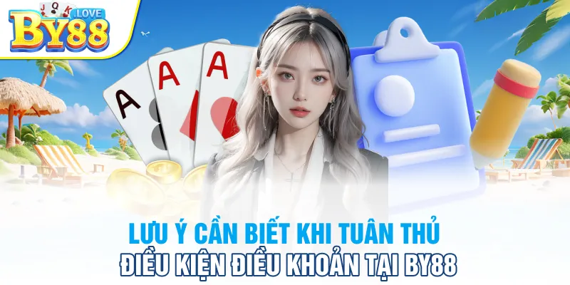 Lưu ý cần biết khi tuân thủ điều kiện điều khoản tại BY88