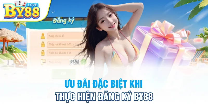 Ưu đãi đặc biệt khi thực hiện đăng ký BY88